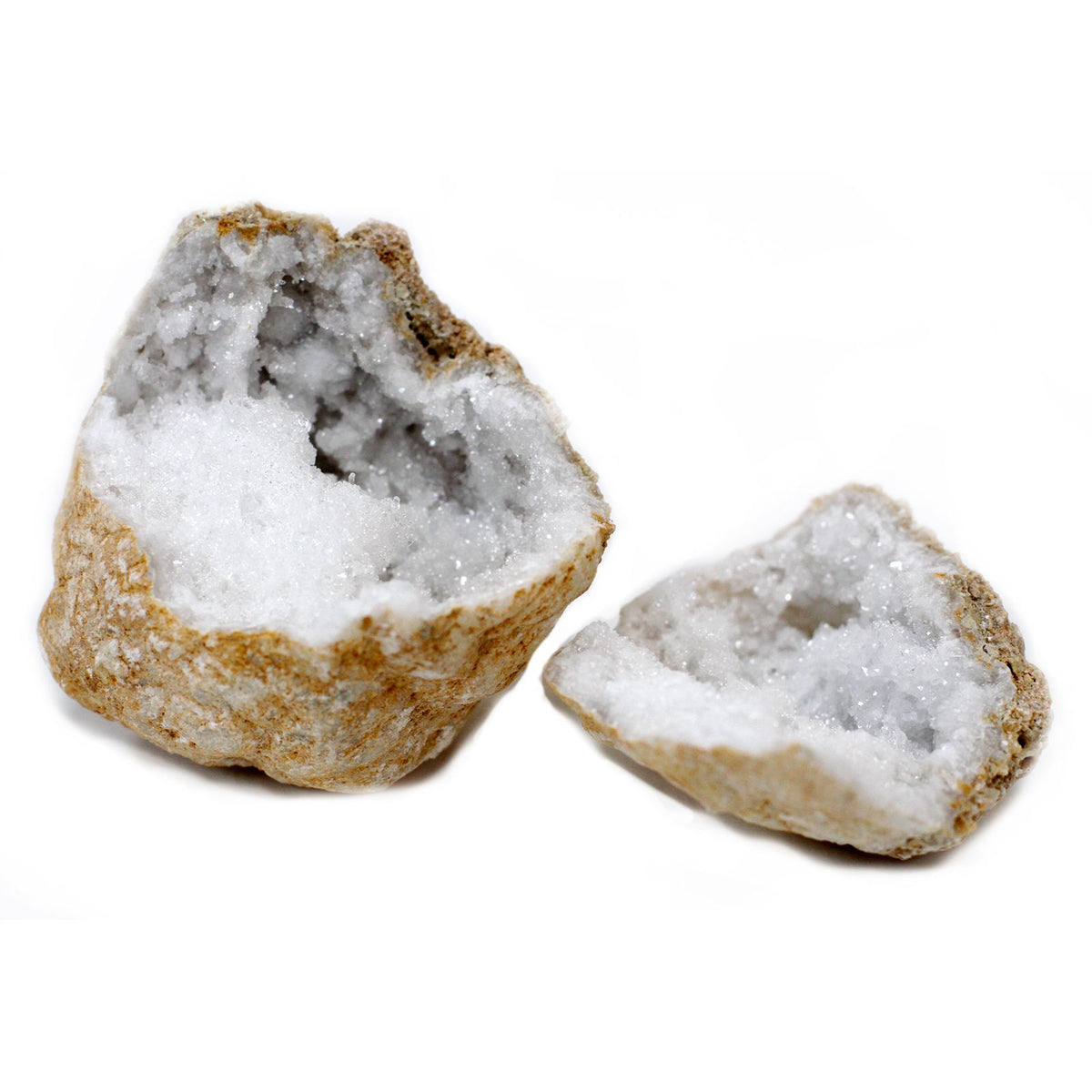 Geodi di calcite e quarzo dal Marocco – 10–12 cm
