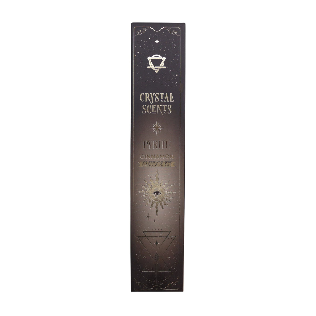Incenso Crystal Scents con Pirite - Cannella, 10 Bastoncini