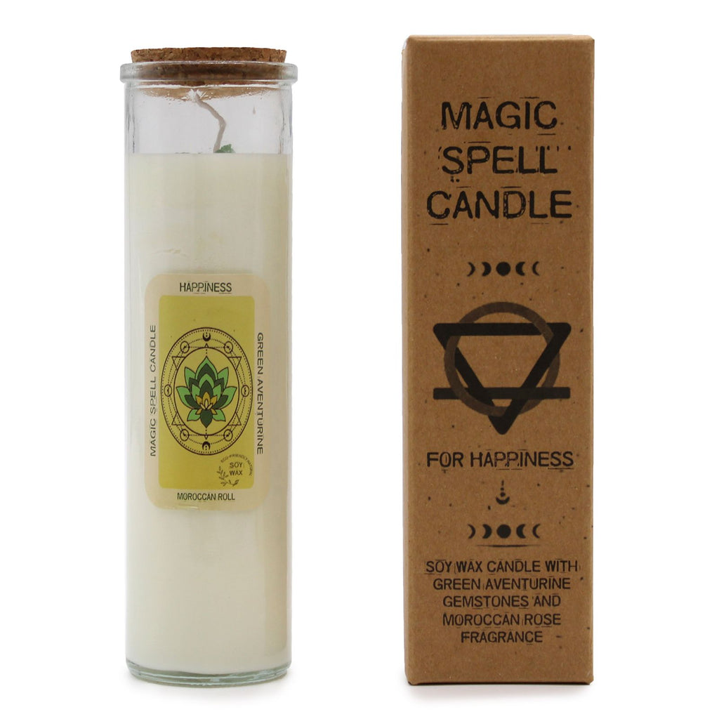 Candela Magica per Incantesimi - Felicità