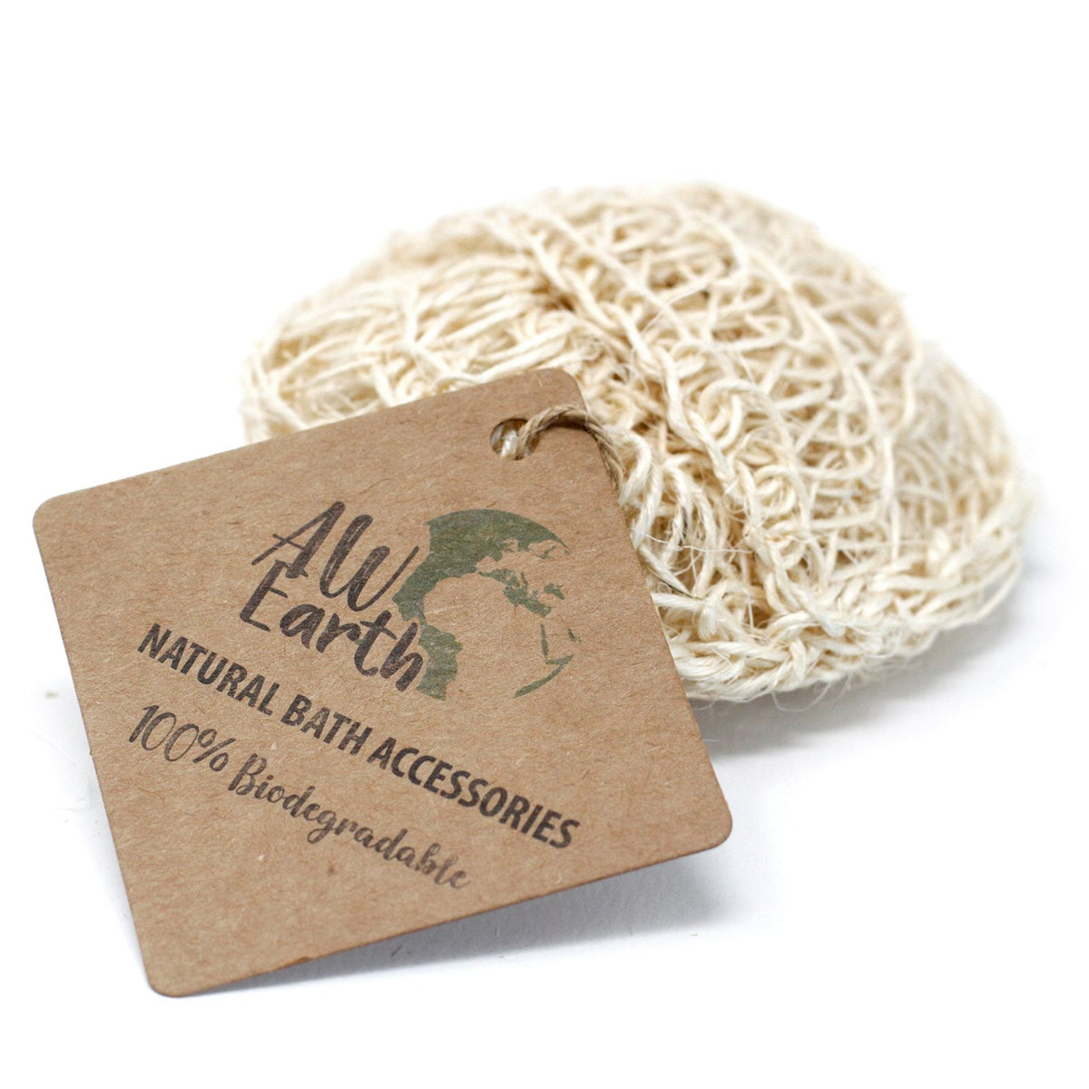 Spugna Esfoliante in Sisal – Cuscinetto Rotondo Morbido