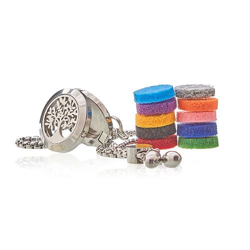 Bracciale a Catena Diffusore per Aromaterapia - Albero della Vita 20 mm