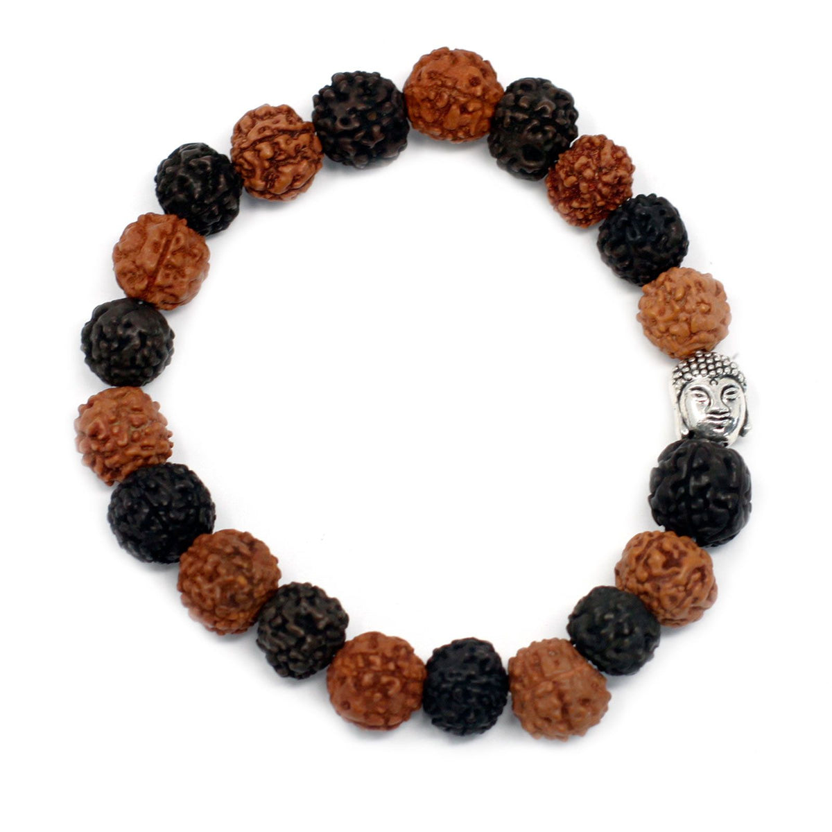Mala Bracciale Buddha Rudraksha - Mix