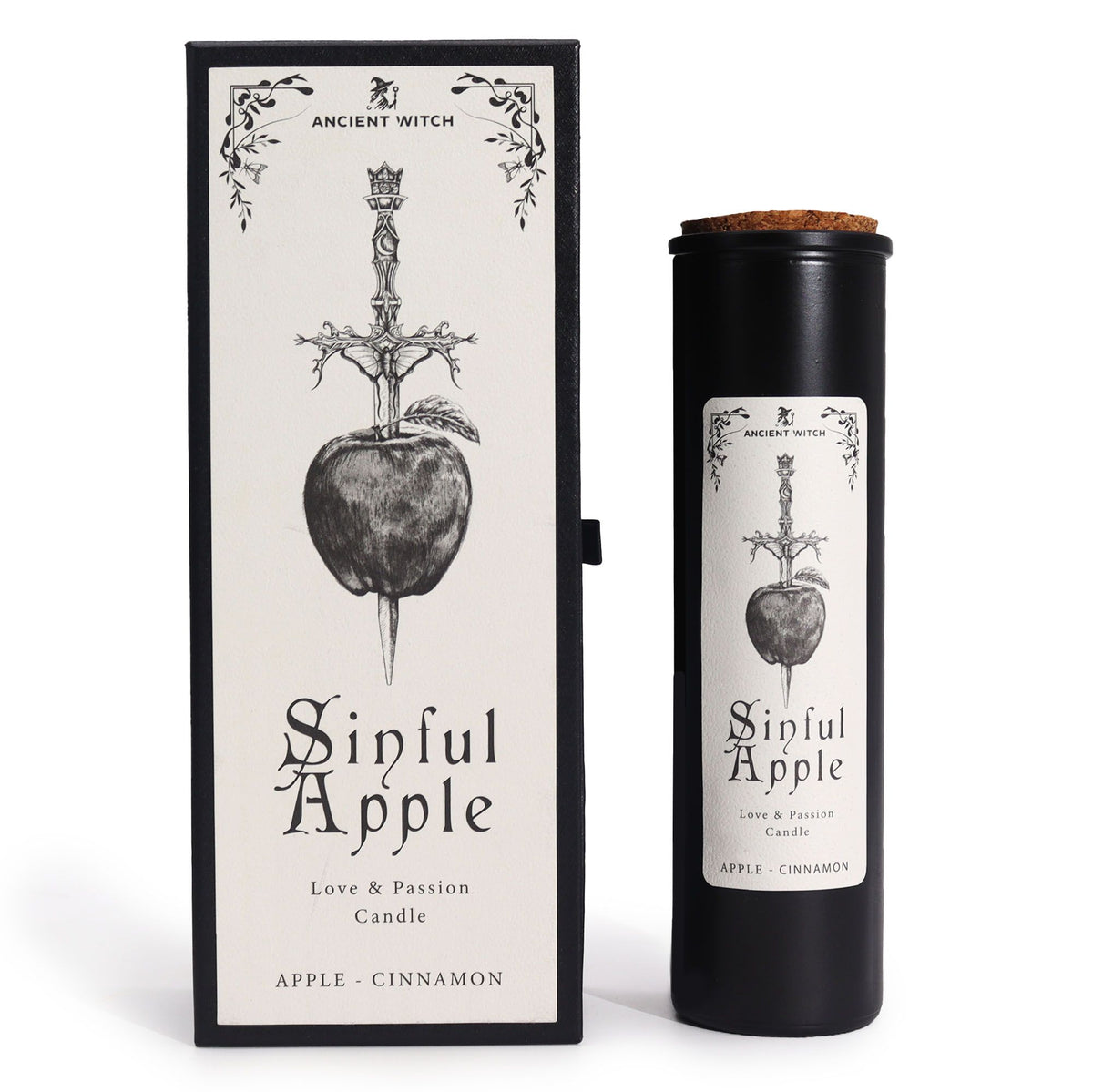 Candela rituale Ancient Witch - Mela tentatrice