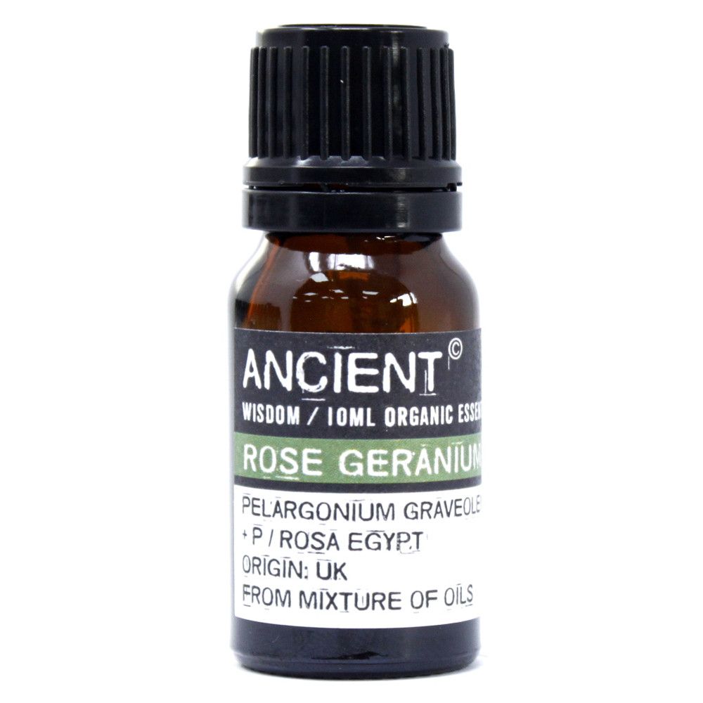 Olio essenziale biologico di geranio rosa – 10 ml