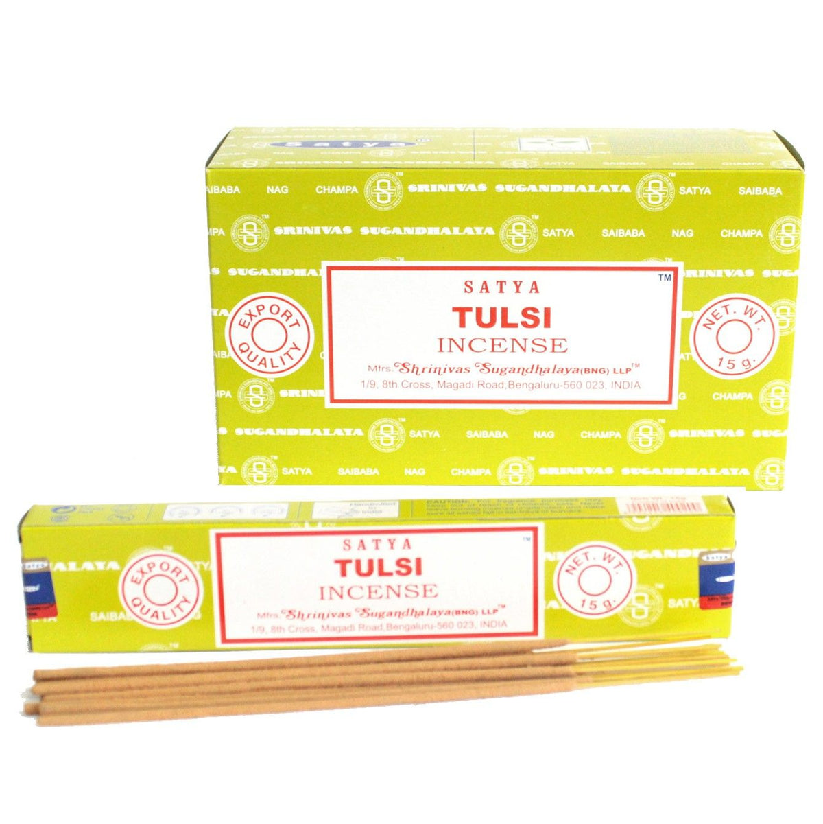 Satya Incenso 15g - Tulsi