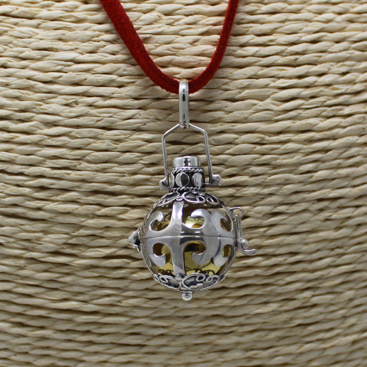 Campanellino Angelo in Argento - Magia - 18mm