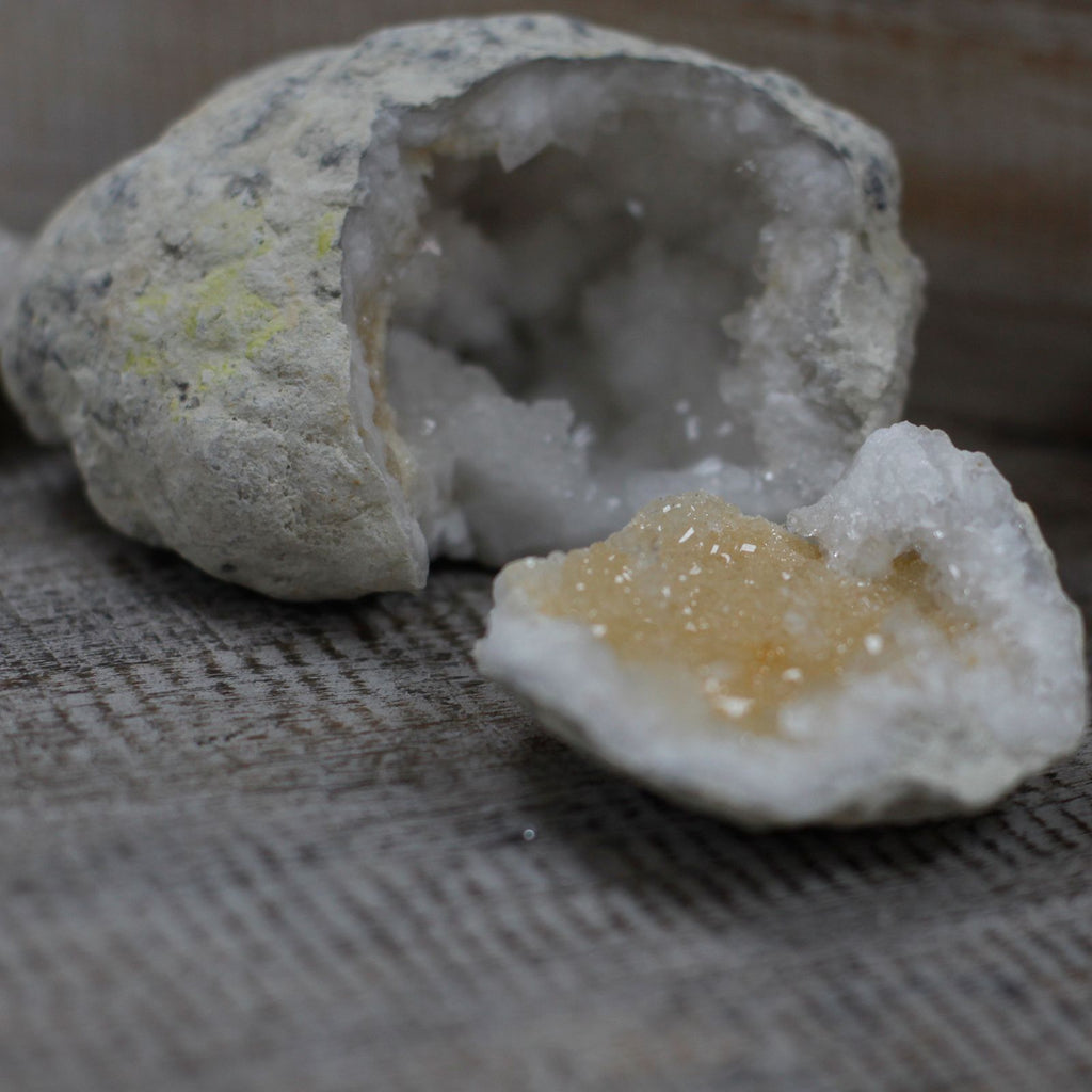 Geodi di calcite e quarzo dal Marocco – 10–12 cm