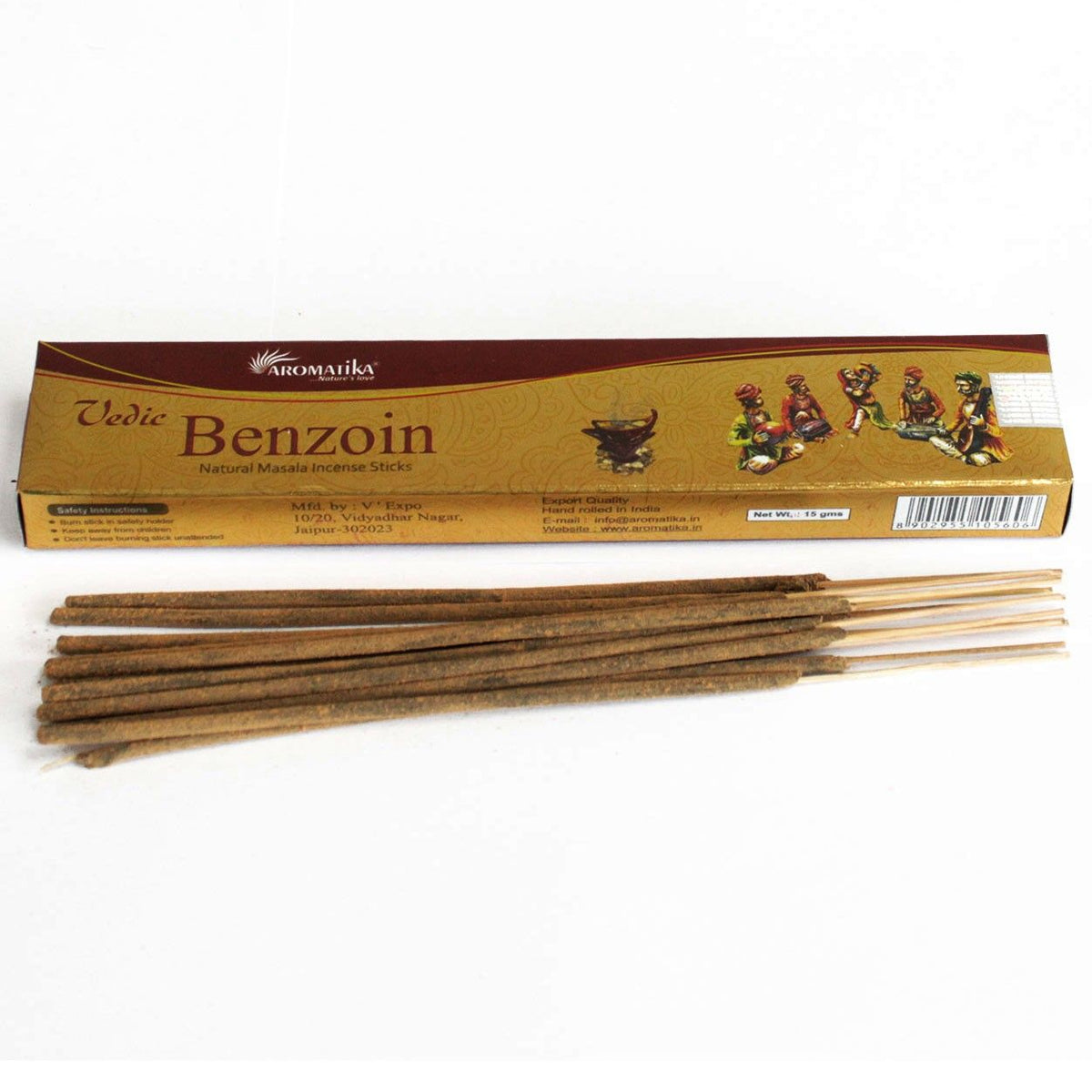 Bastoncini di Incenso Vedici - Benzoino