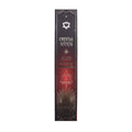 Incenso Crystal Scents con Agata Rossa - Zafferano, 10 Bastoncini