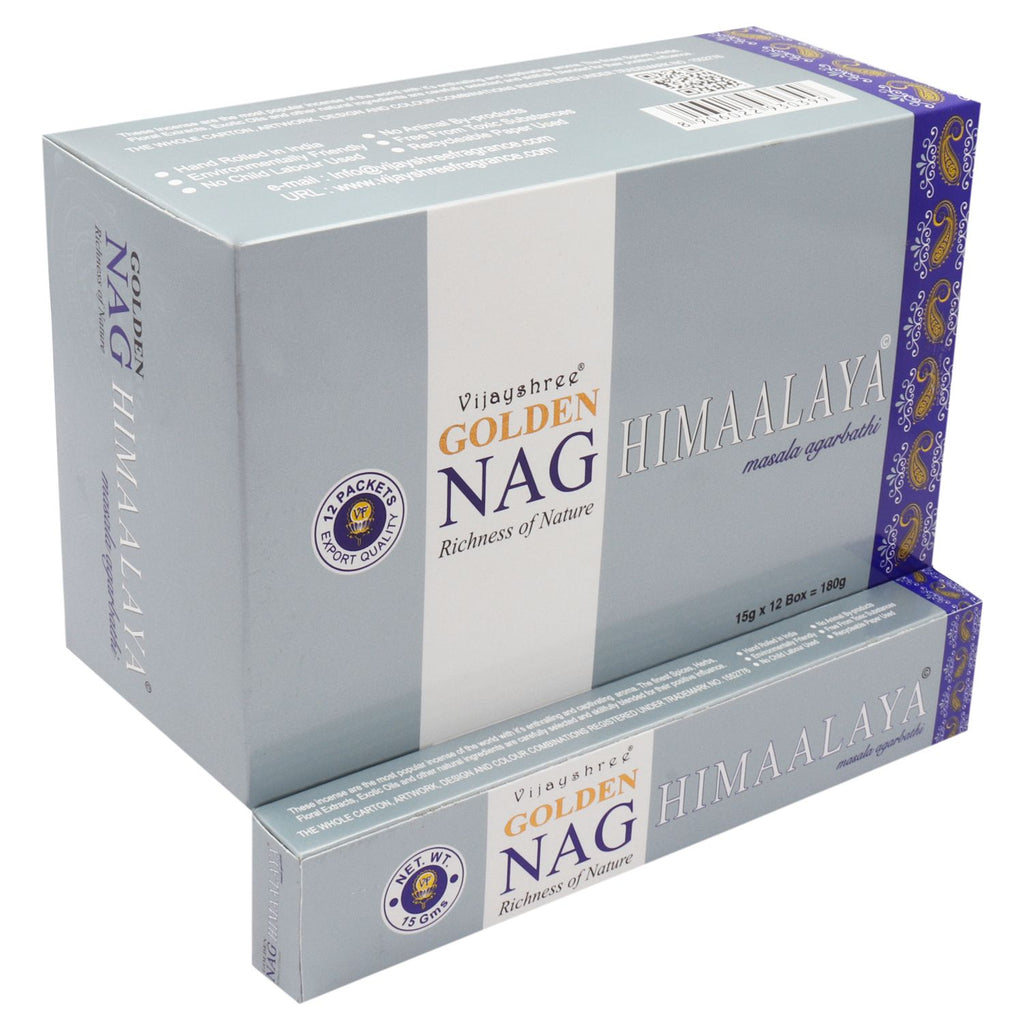 Golden Nag Incenso 15g - Himalaya