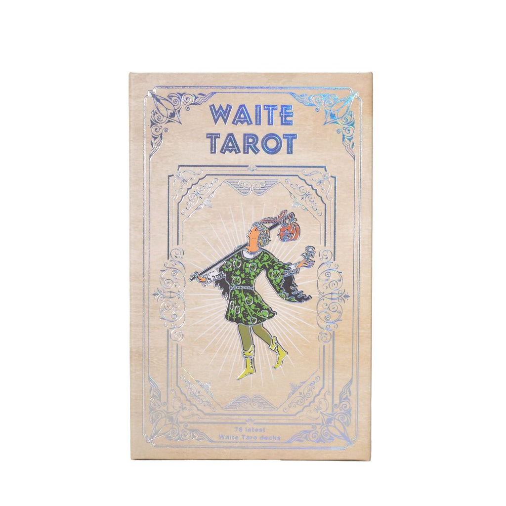 Mazzo Tarocchi Waite con Foglia Argento - con Libretto