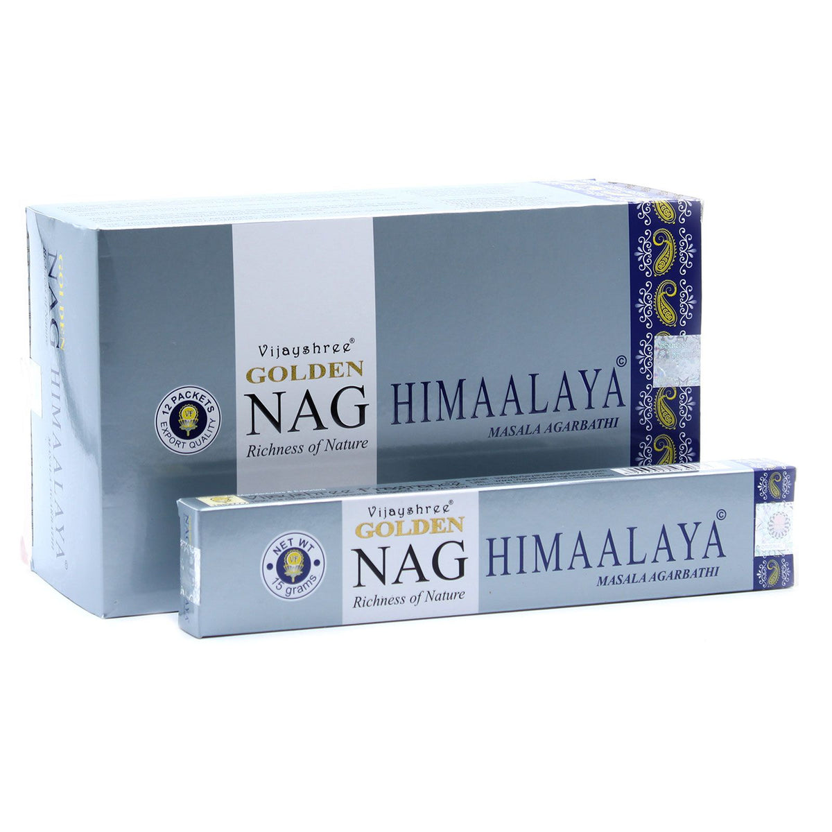 Golden Nag Incenso 15g - Himalaya