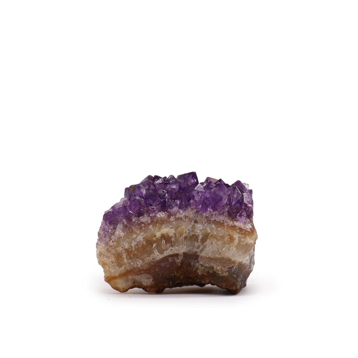 Piccola Drusa di Ametista Naturale di Alta Qualità (circa 3-8cm)