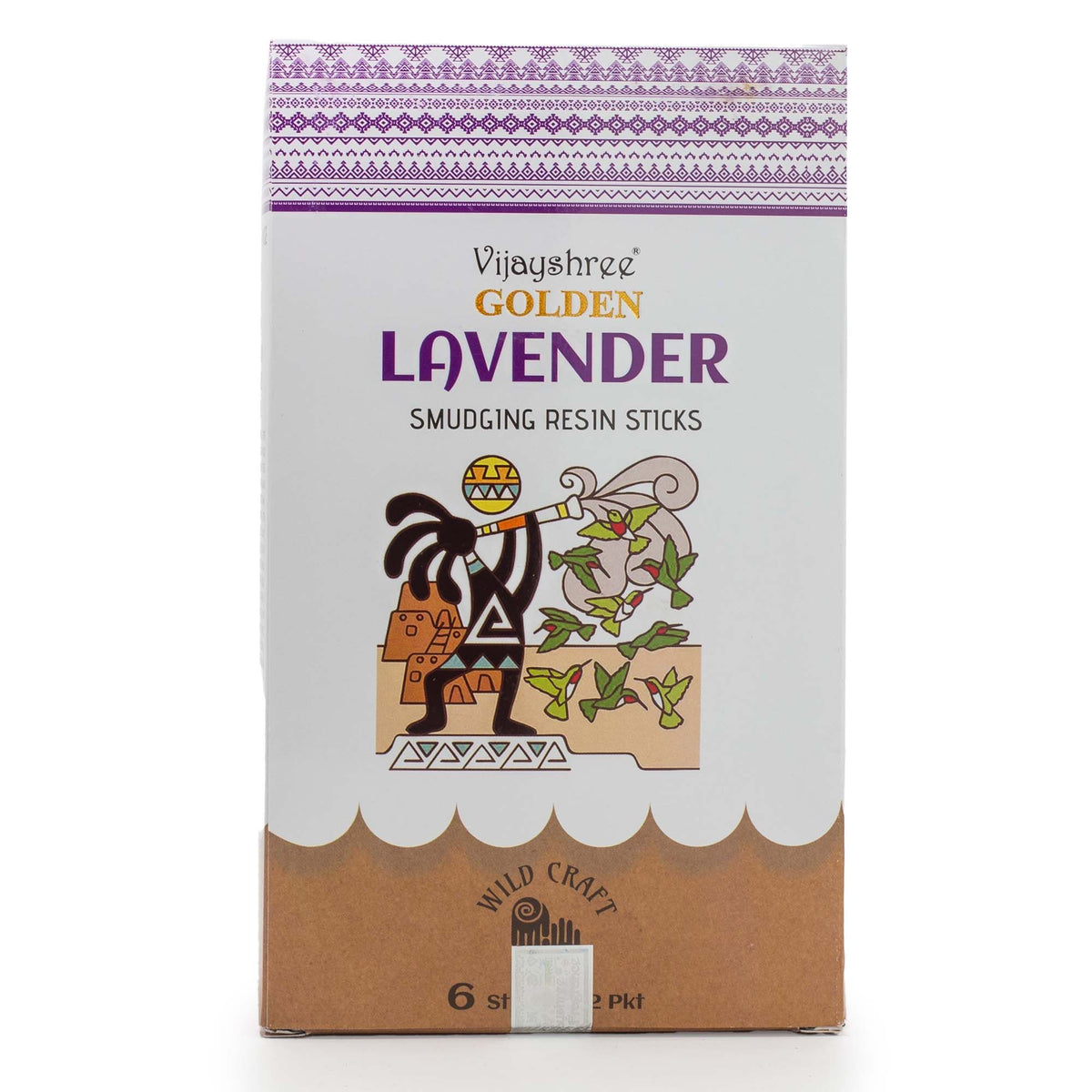 Bastoncini di resina Golden alla lavanda per smudging 30 g