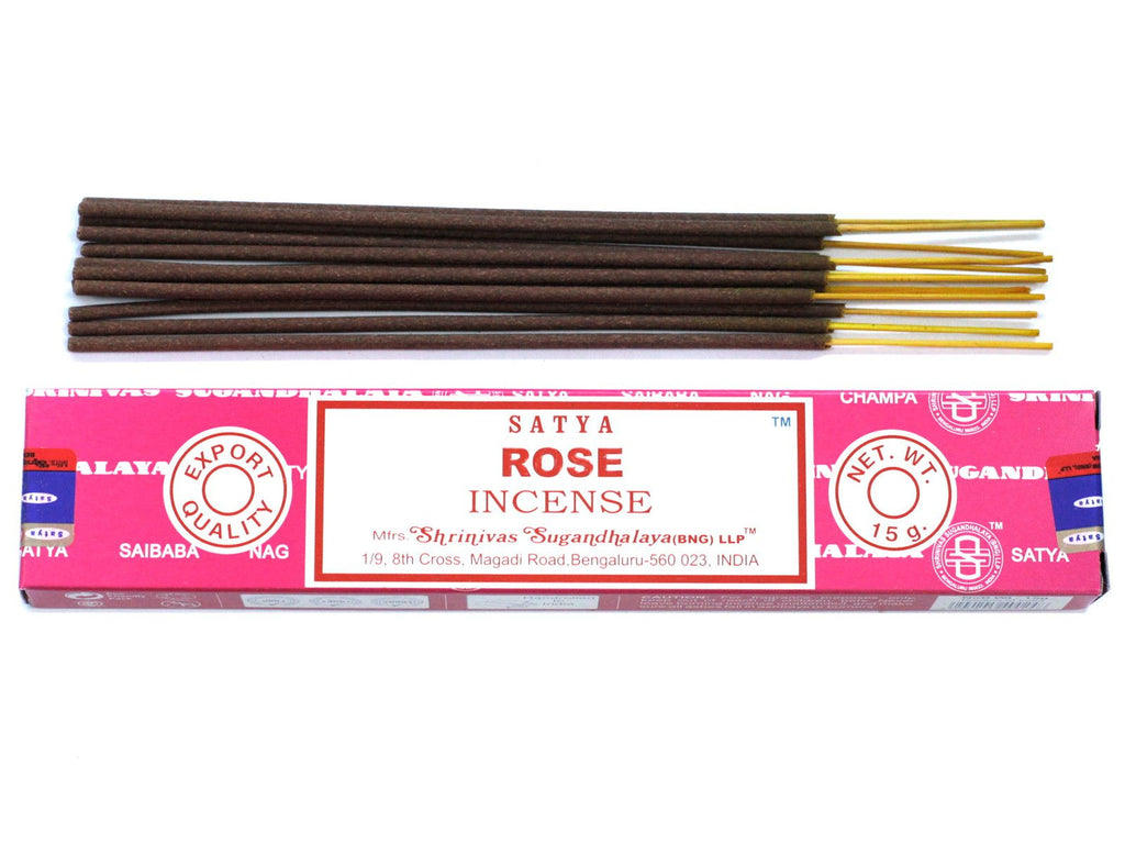 Satya Incenso 15g - Rosa