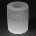 Portacandela Cilindrico in Selenite - 10 cm