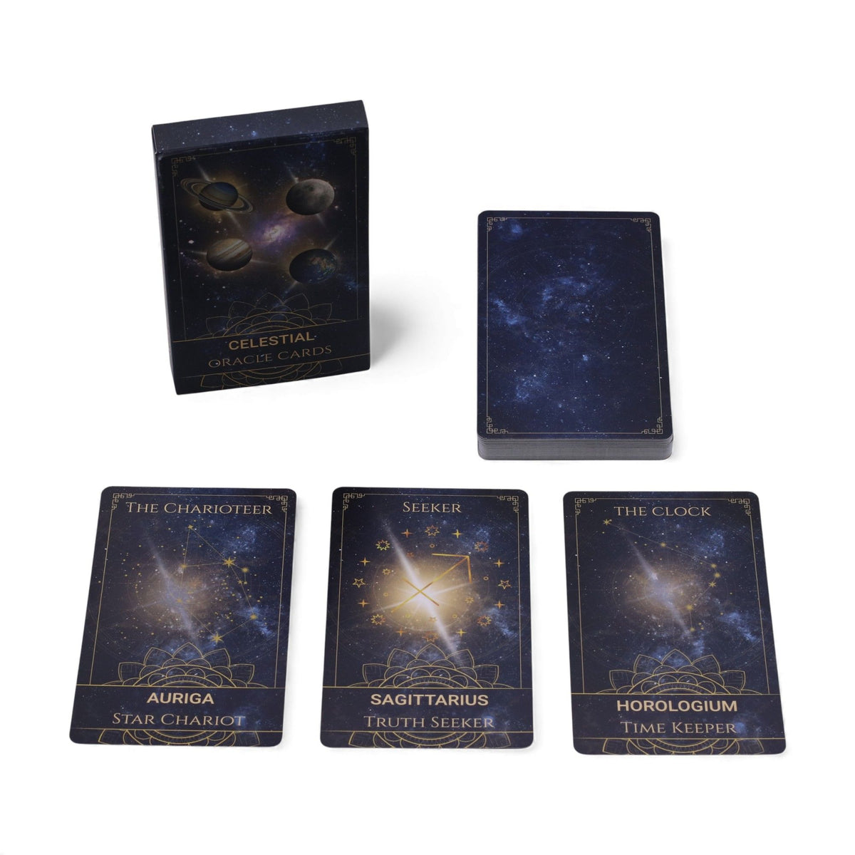 Carte Oracolo Celestial Energy Atlas - Mazzo da 40 Carte