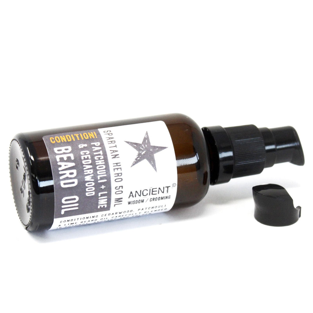 Olio da Barba 50ml - Spartan Hero - Condiziona!