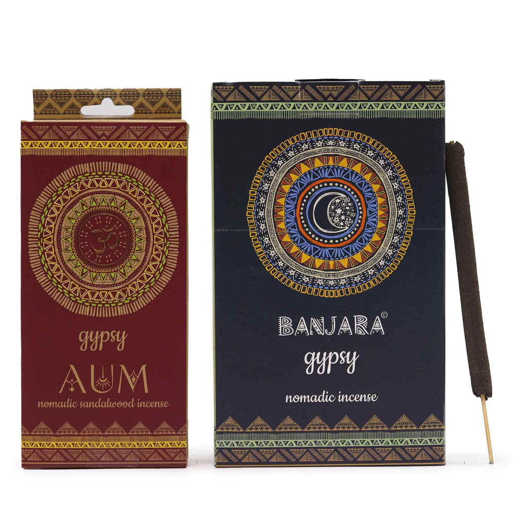 Incenso Artigianale Gypsy Nomadic - AUM, 6 Bastoncini