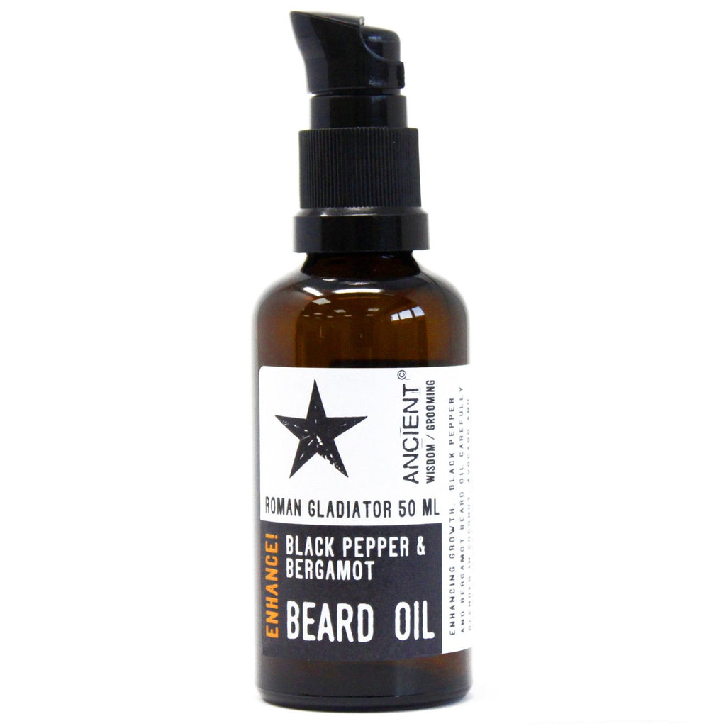 Olio da Barba 50ml - Roman Gladiator - Valorizza!