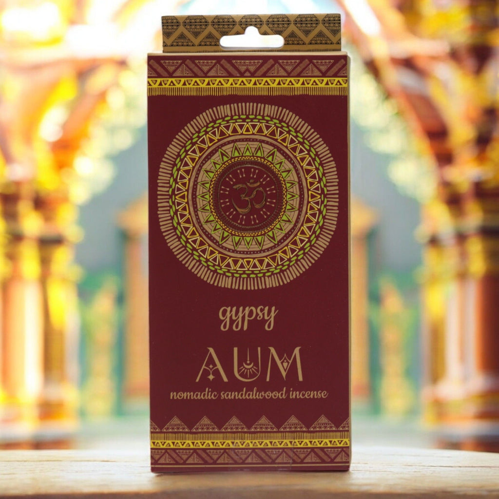 Incenso Artigianale Gypsy Nomadic - AUM, 6 Bastoncini