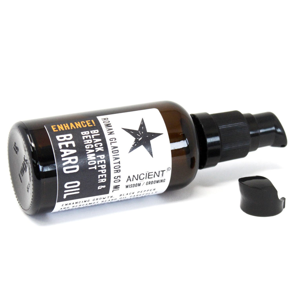 Olio da Barba 50ml - Roman Gladiator - Valorizza!