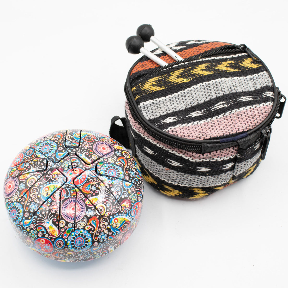 Happy Drum piccolo – Multicolore, 13 × 9 cm
