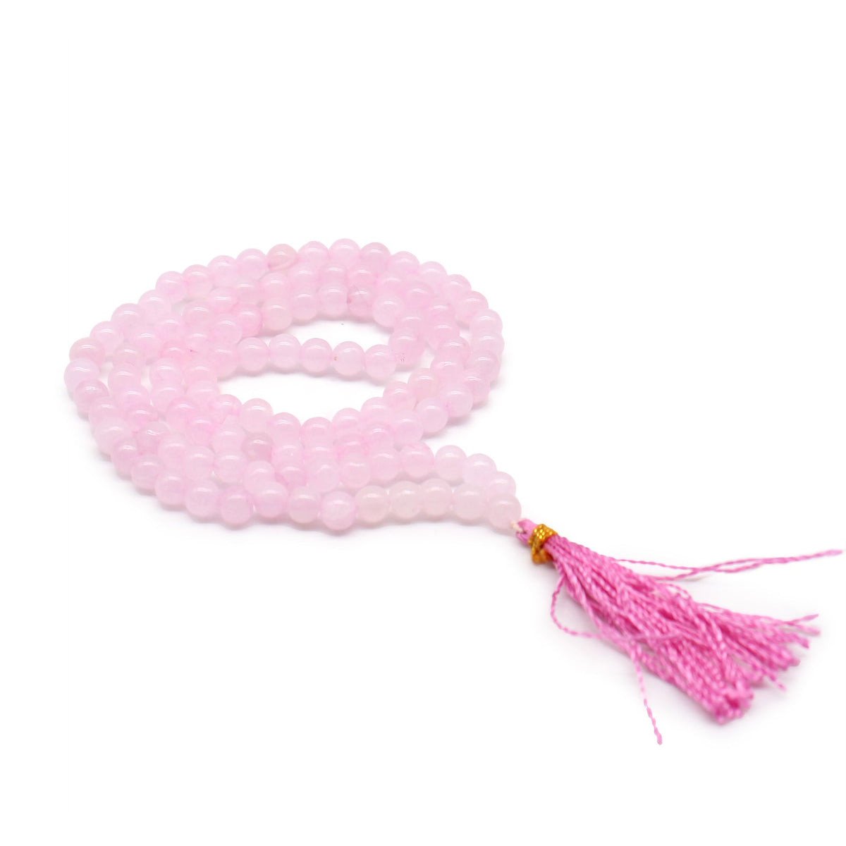 Mala 108 Perle - Quarzo Rosa