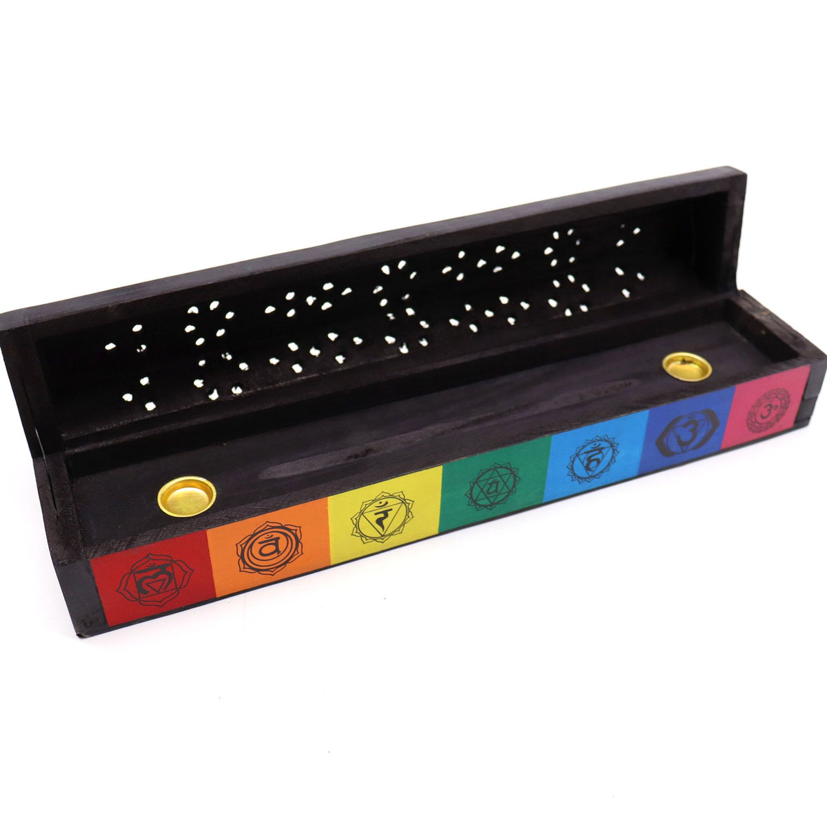 Porta Incenso Smoke Box 7 Chakra Colorato