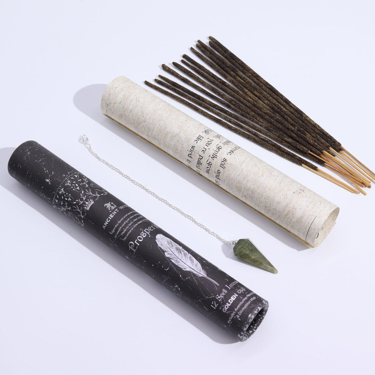 Ancient Witch Spell Incense - Prosperità - Pendolo Avventurina