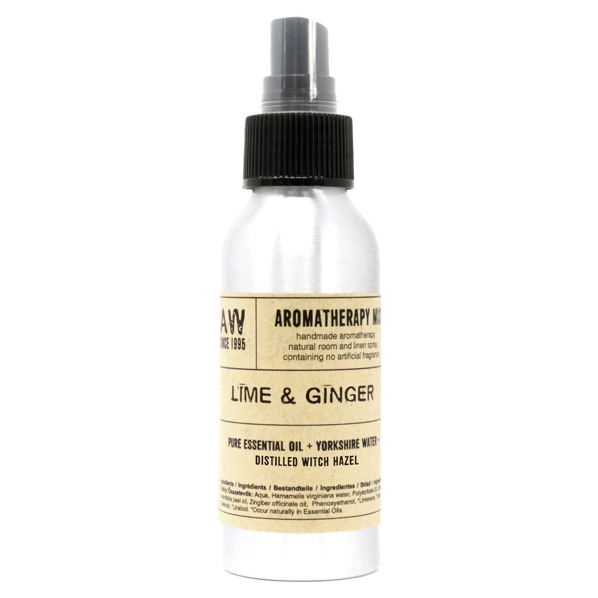 Mist di Oli Essenziali Lime e Zenzero 100 ml