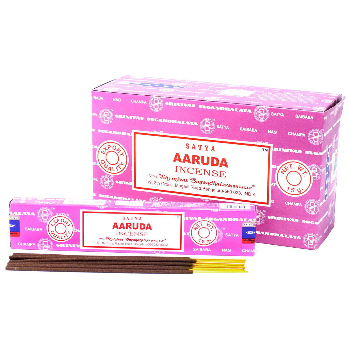 Satya Incenso 15g - Aaruda (Ruta)