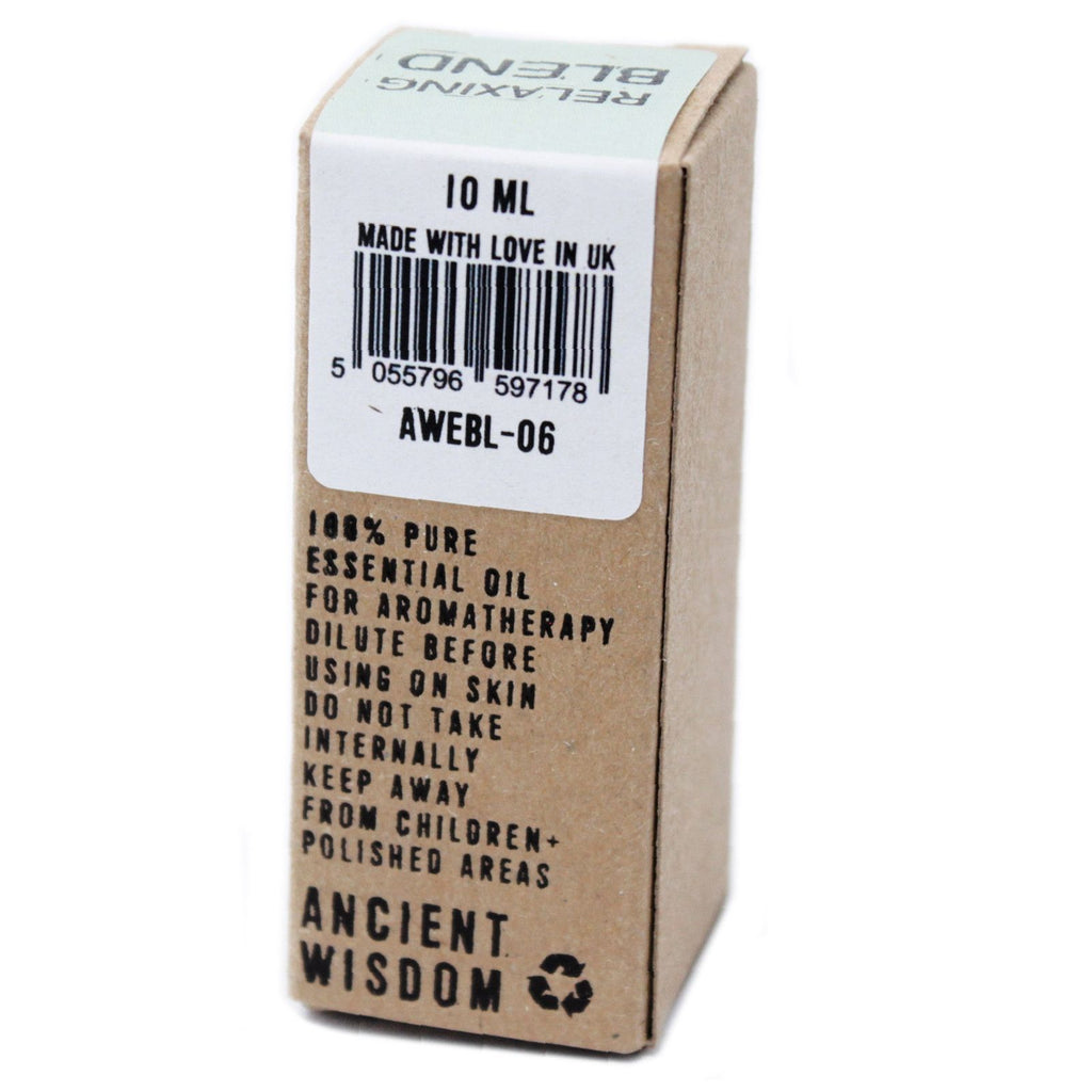 Miscela di oli essenziali Rilassante – 10 ml con scatola