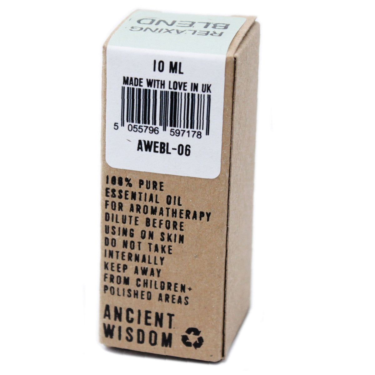 Miscela di oli essenziali Rilassante – 10 ml con scatola