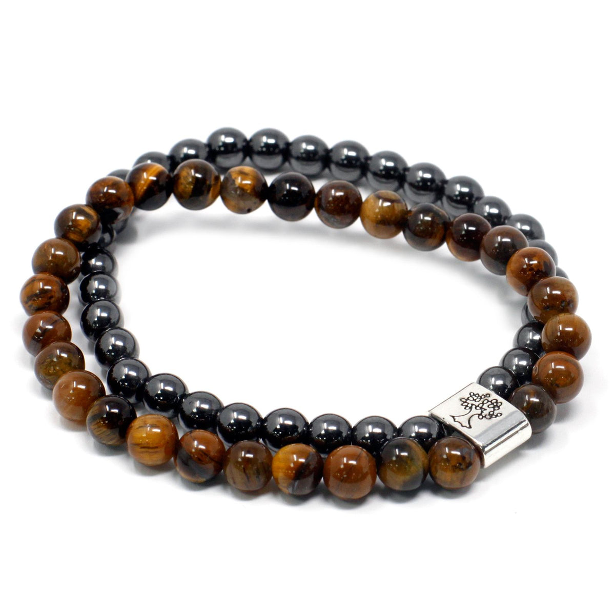 Bracciale Magnetico in Pietra Preziosa - Occhio di Tigre