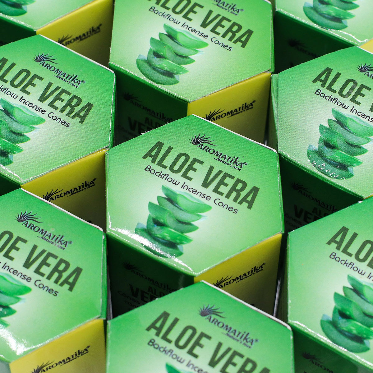 Coni Backflow Masala - Aloe Vera (confezione da 10)