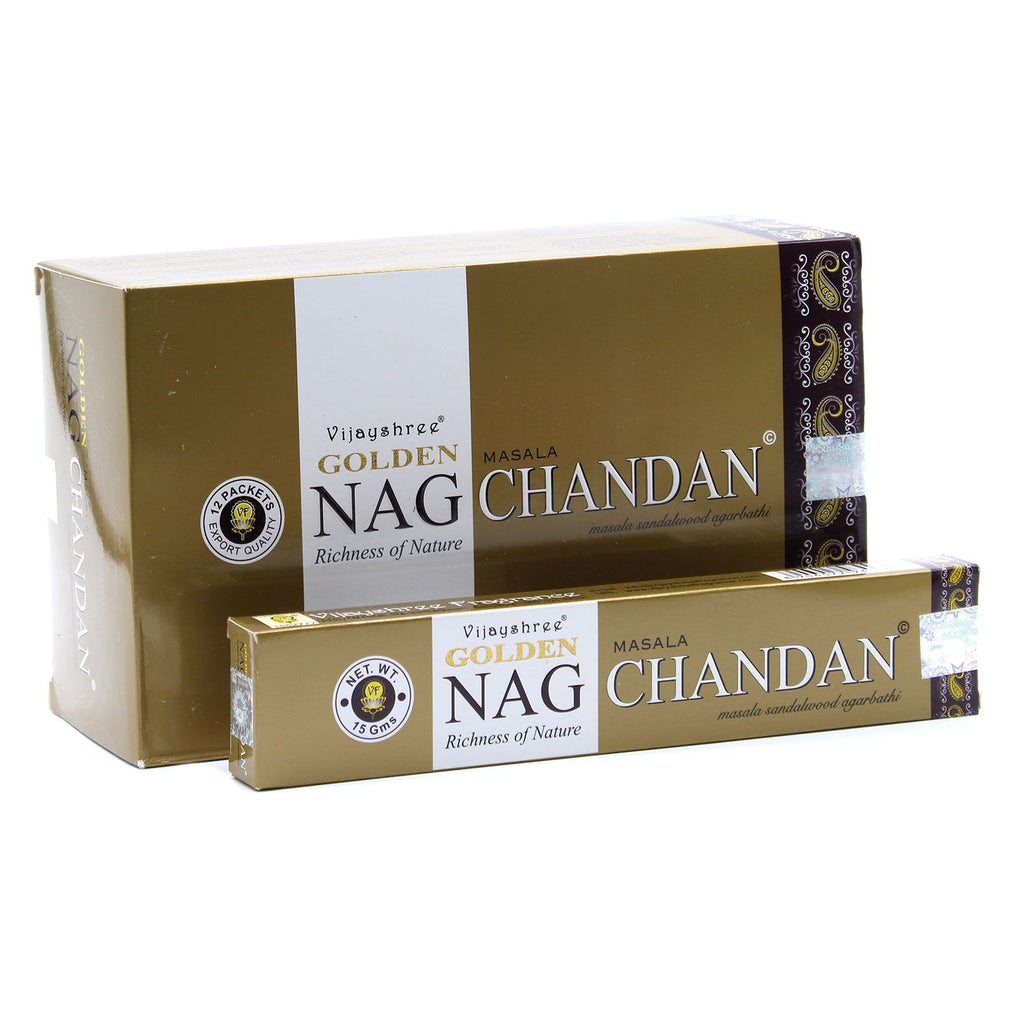 Golden Nag Chandan - Incenso al Sandalo 15g