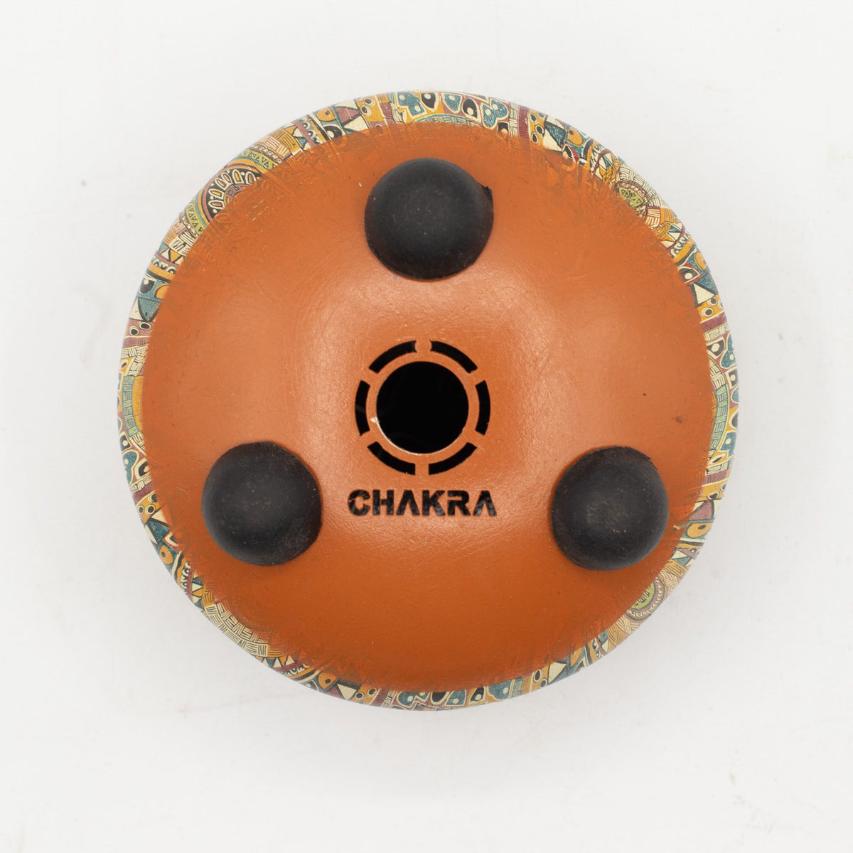 Happy Drum piccolo – Mandala Om, 13 × 9 cm
