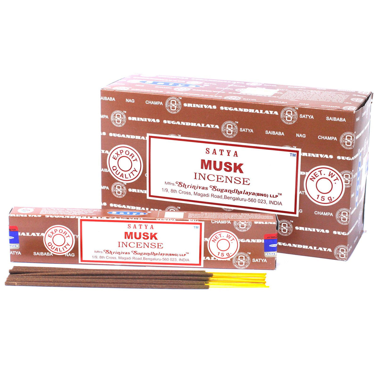 Satya Incenso 15g - Muschio