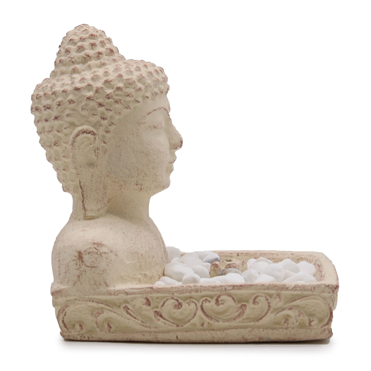 Portaincenso Buddha Feng Shui – Color crema