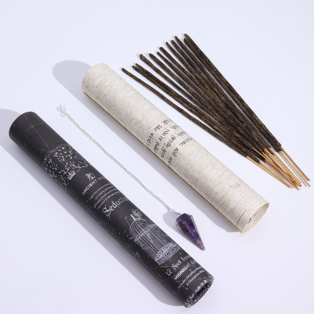 Ancient Witch Spell Incense - Seduzione - Pendolo Ametista