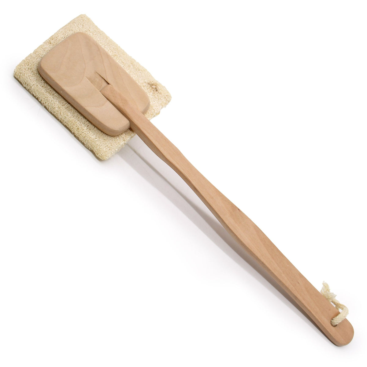 Spazzola in Luffa con Manico Lungo
