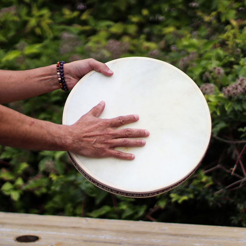 Ocean Drum sciamanico per la guarigione sonora - 35 cm