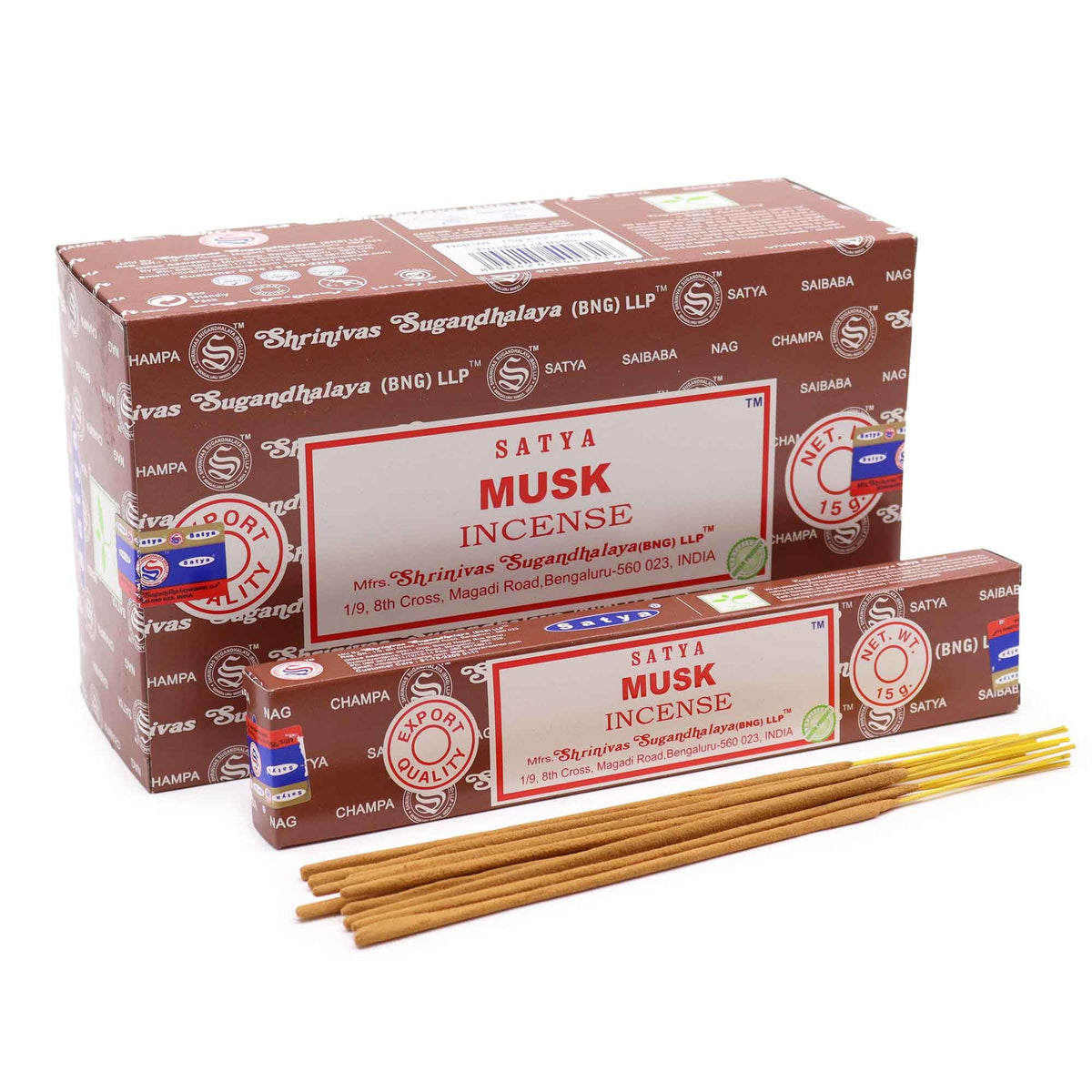 Satya Incenso 15g - Muschio