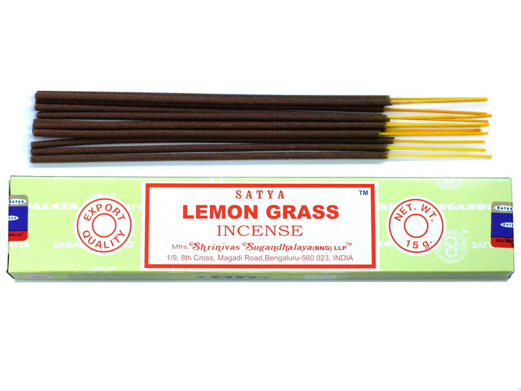 Satya Incenso 15g - Lemongrass (Citronella Verde)