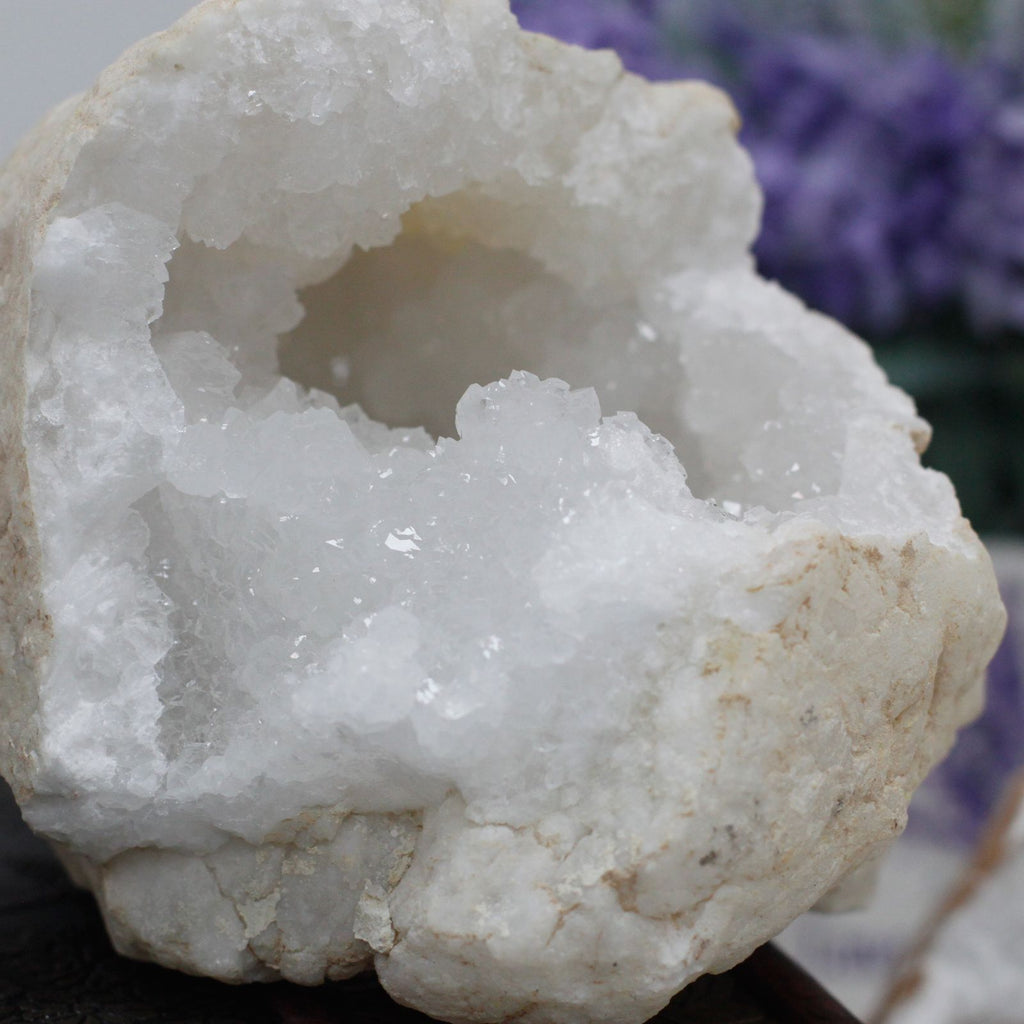 Geode di Calcite e Quarzo del Marocco - 8–9 cm