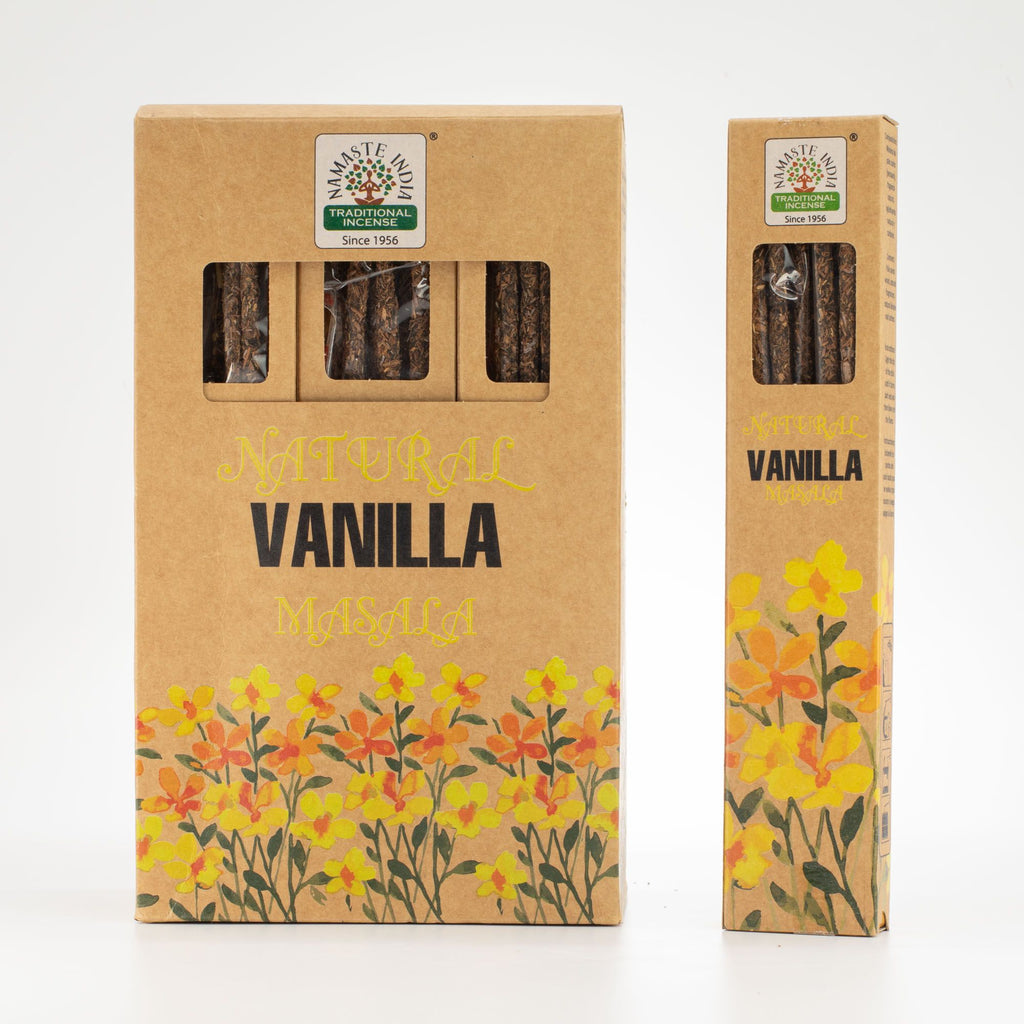 Natural Botanical Masala Incenso - Vaniglia