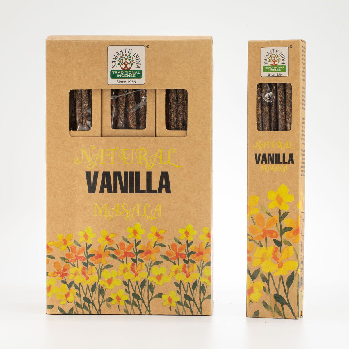 Natural Botanical Masala Incenso - Vaniglia