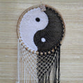 Acchiappasogni di Bali Yin Yang Extra Large - Diametro 50 cm