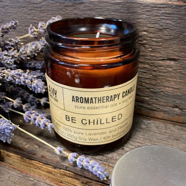 Candela di soia per aromaterapia 200 g - Relax